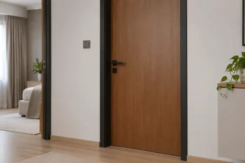 Pintu interior biasa.