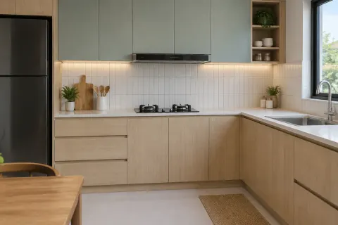 Tampilan kabinet.