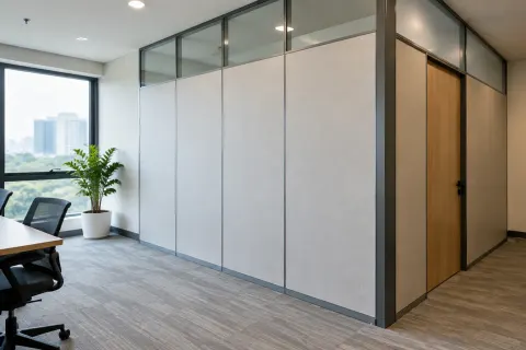 Partisi kantor.
