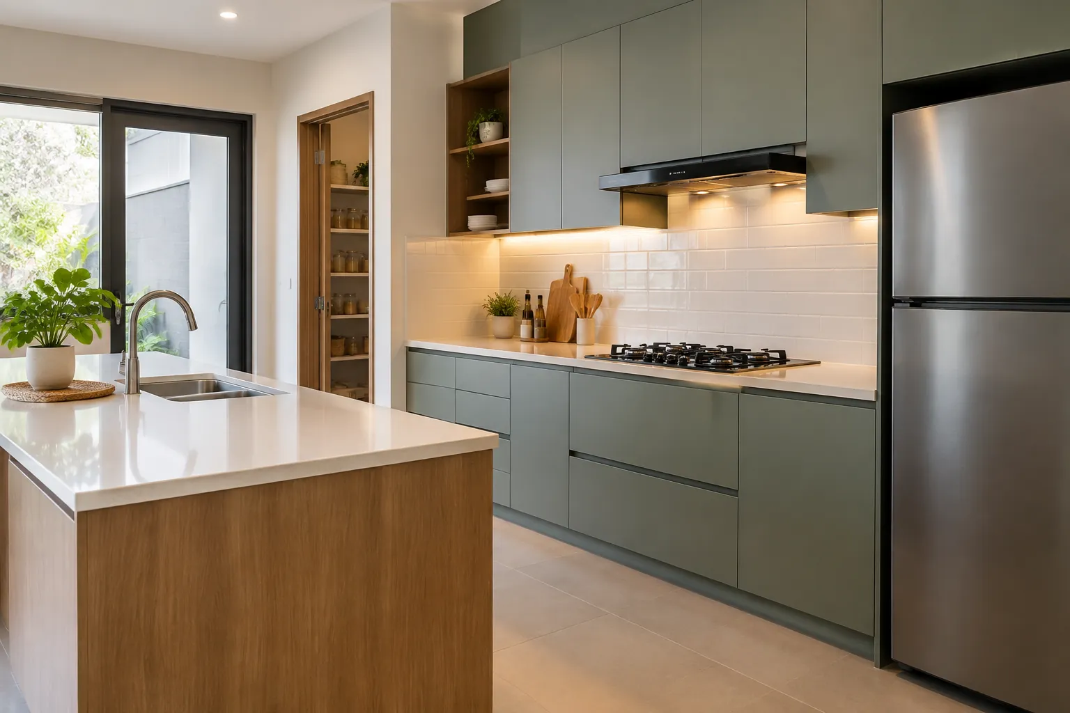 Dapur selesai.
