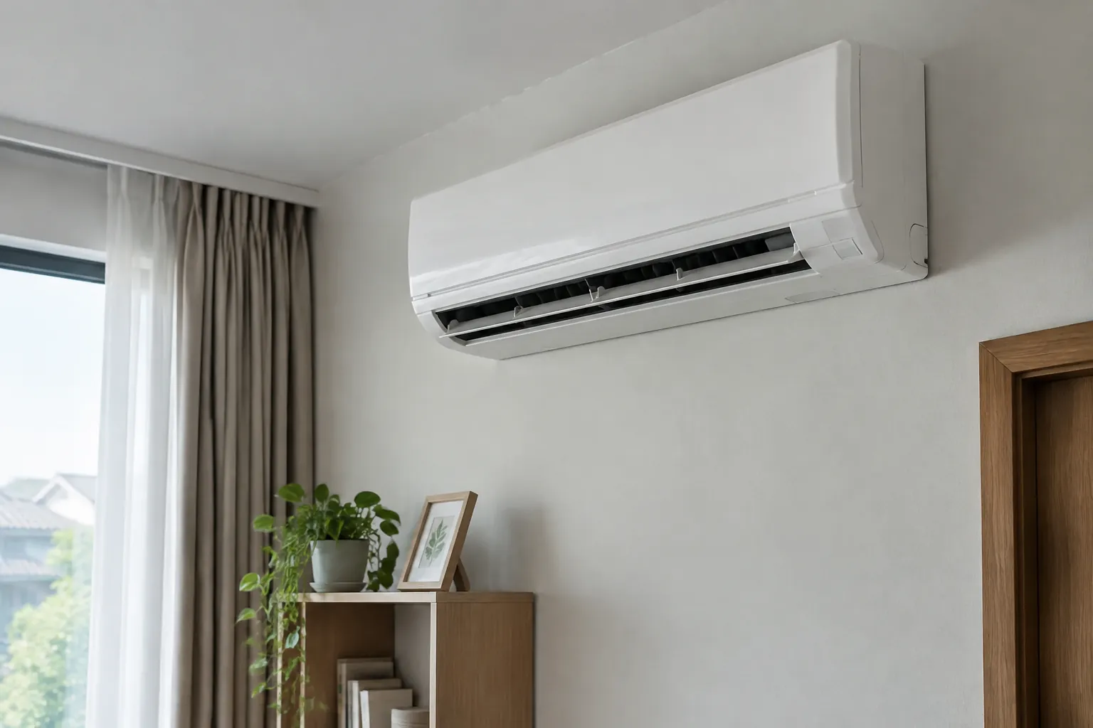AC pada ruang jadi.