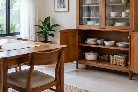 Kabinet ruang makan.