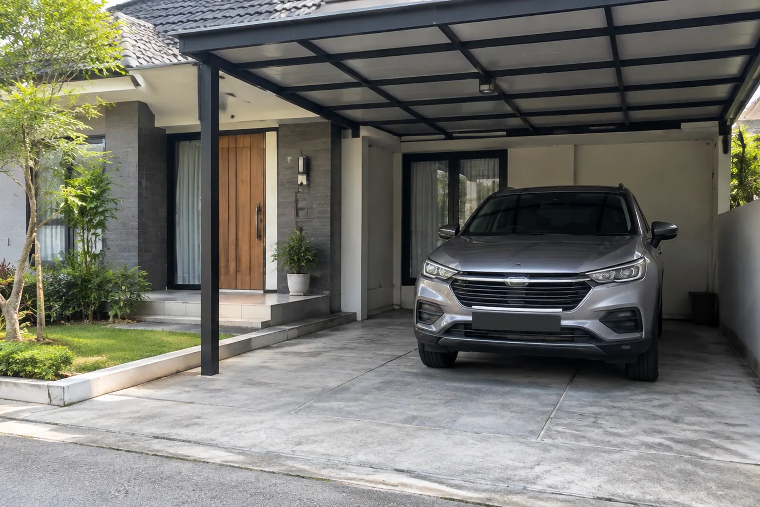 Gambar ilustratif pendamping artikel Kontraktor Renovasi Carport.