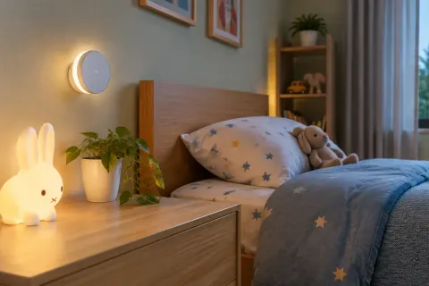 Lampu kamar anak.