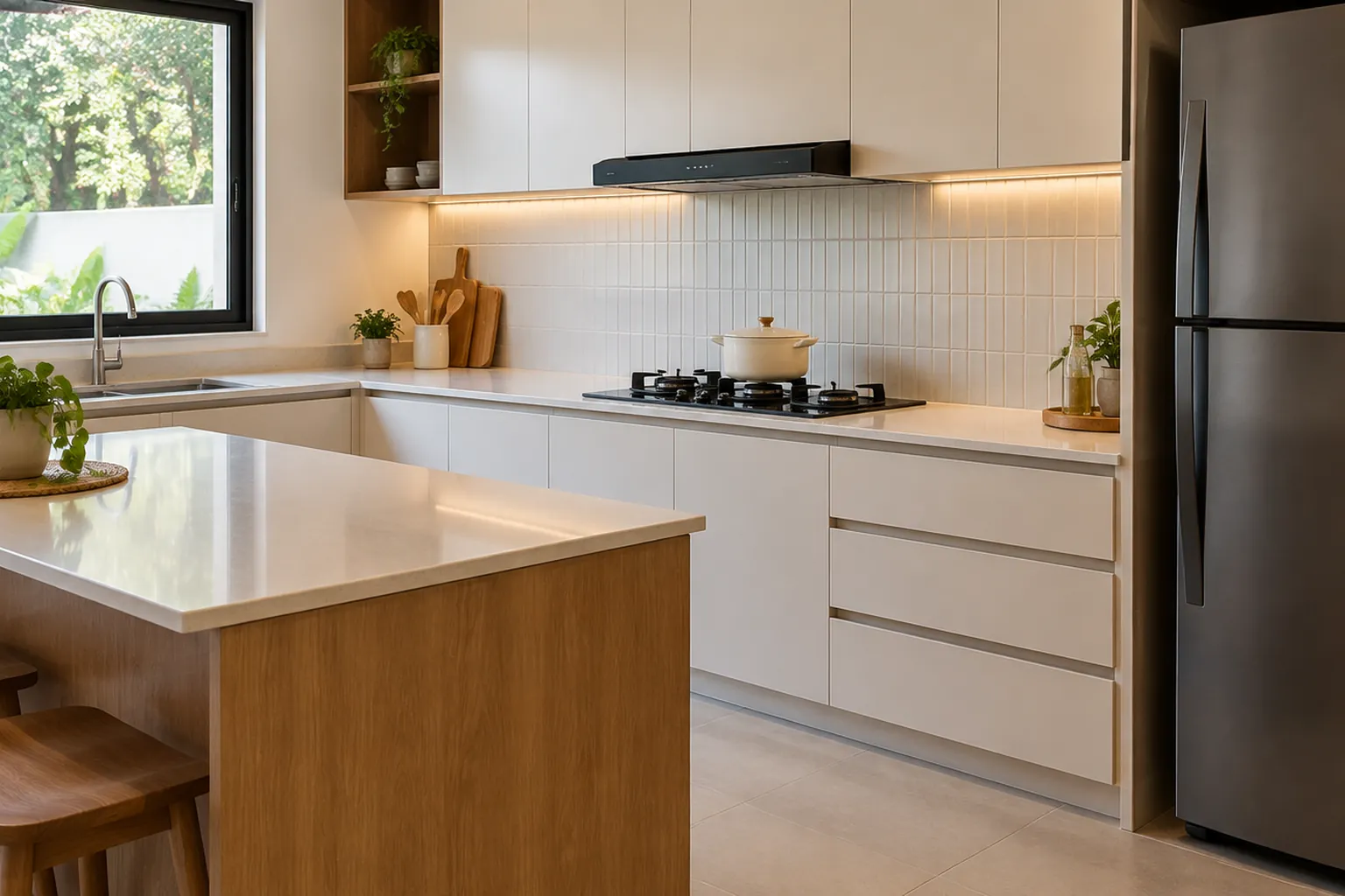 Dapur konvensional.