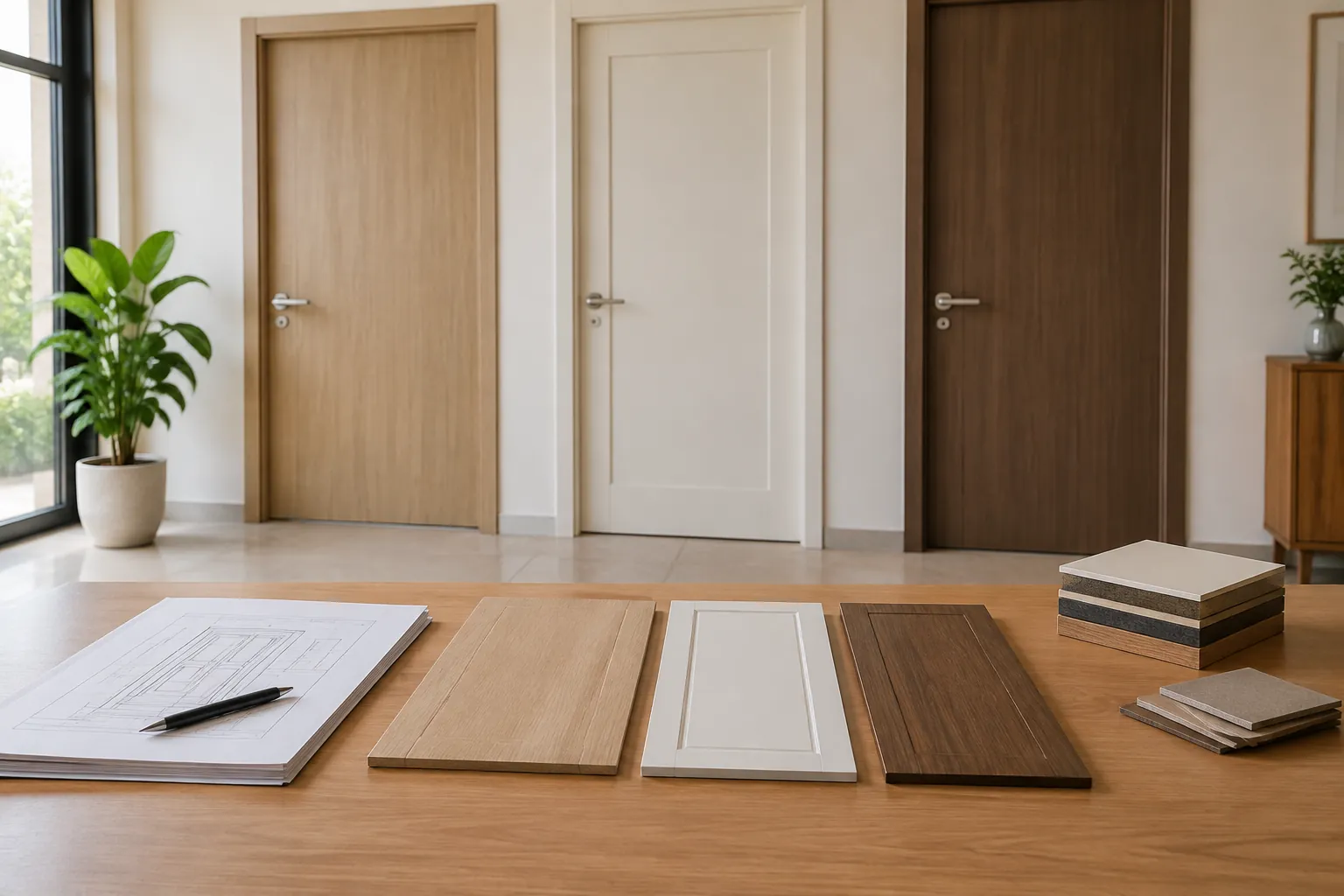 Pintu dan bahan.