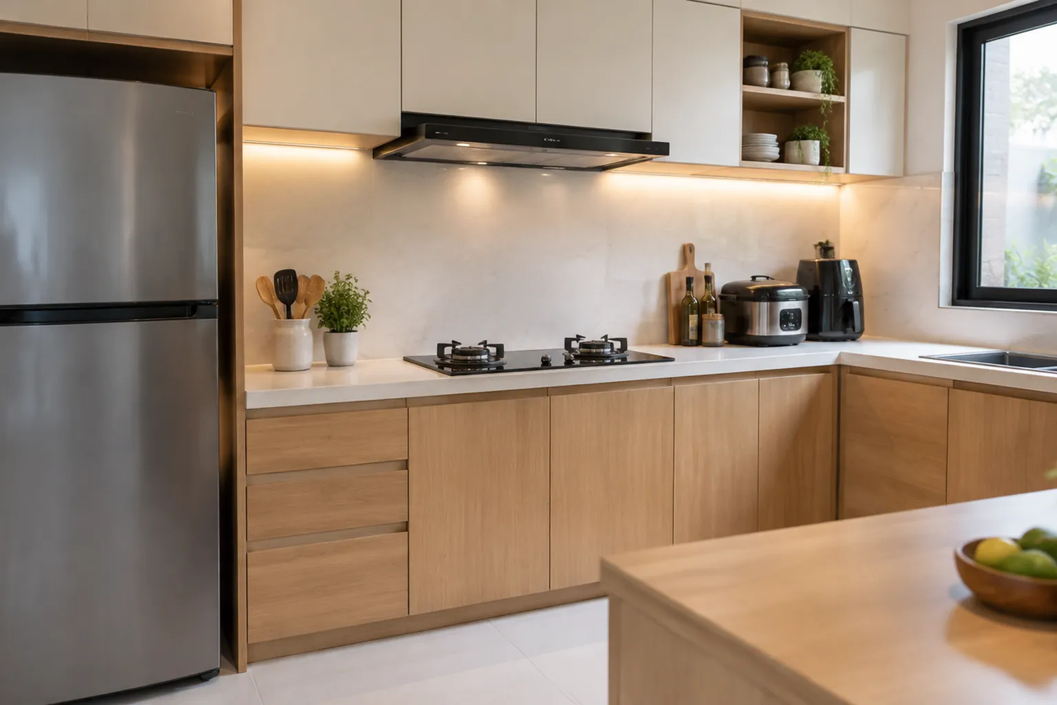 Dapur selesai.