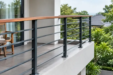 Railing balkon.