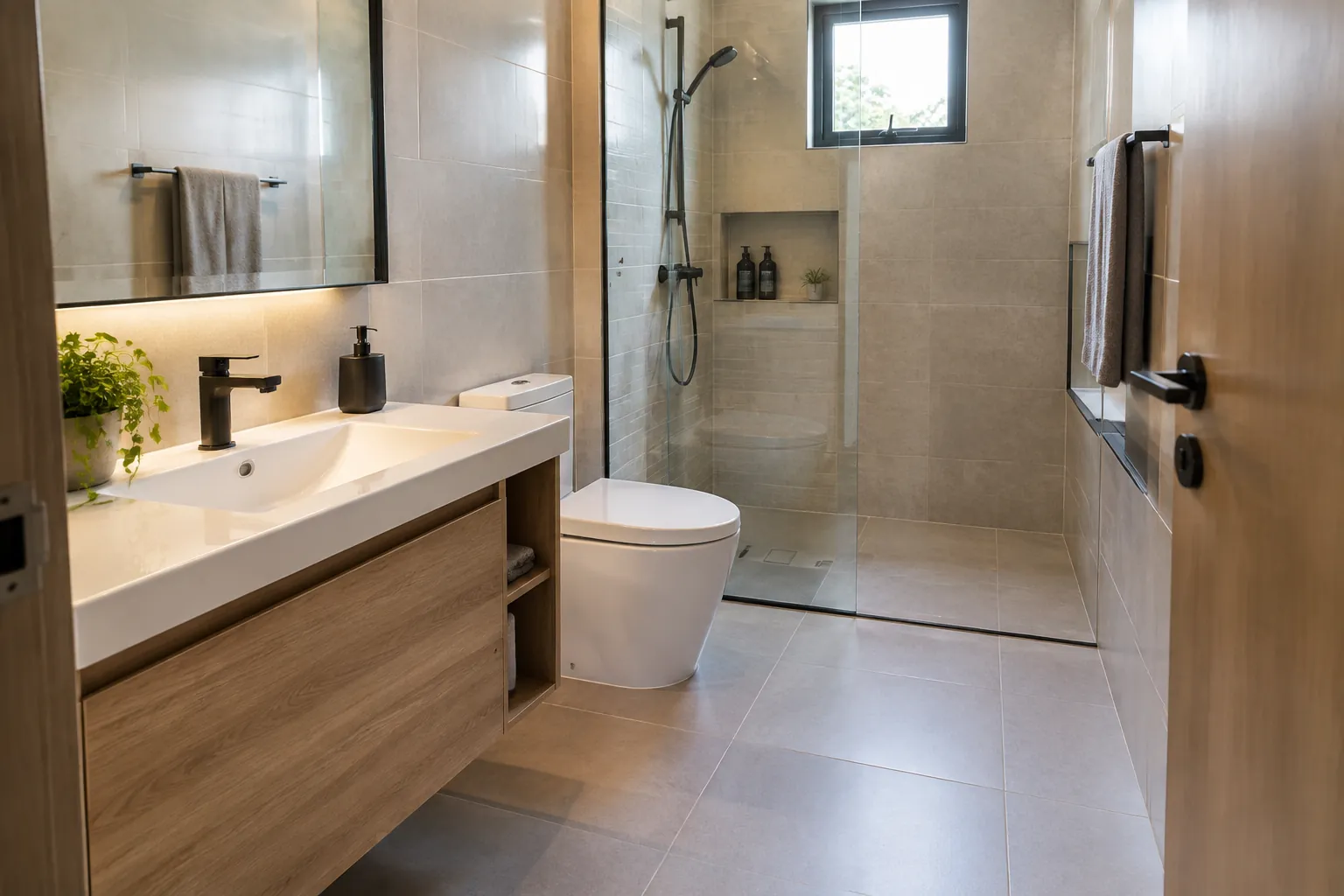 Kamar mandi.