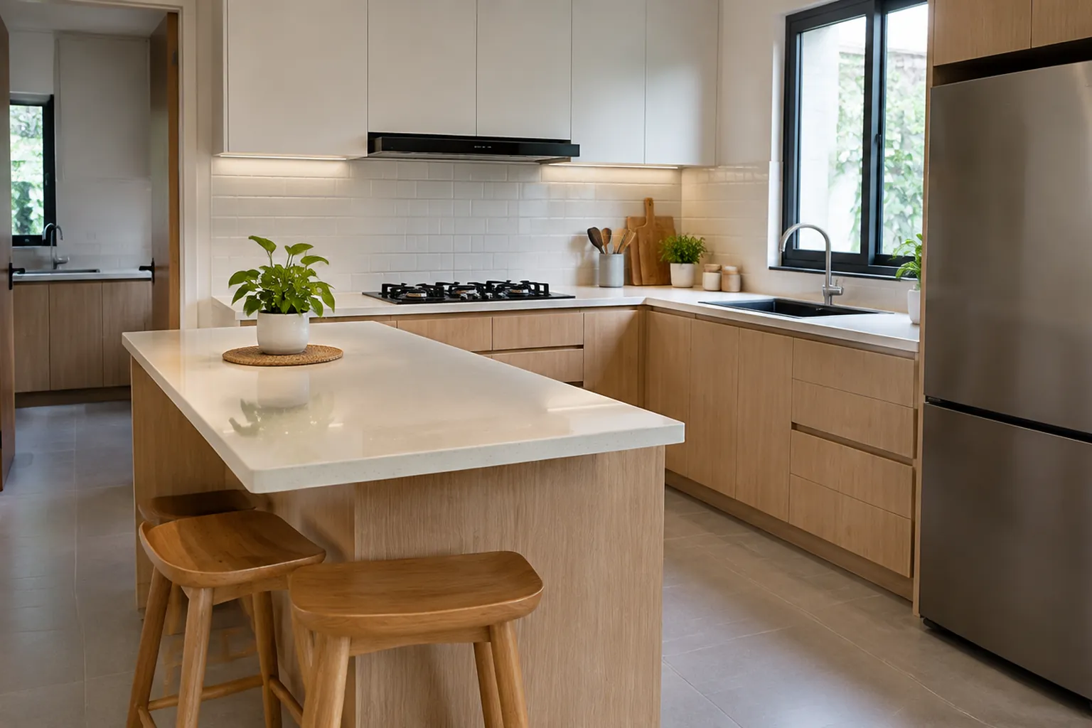 Dapur selesai.