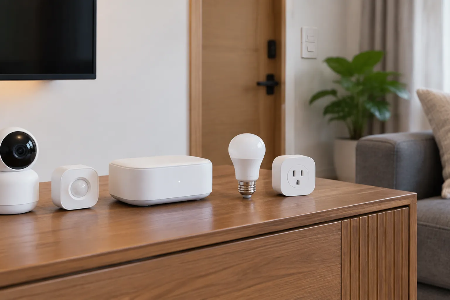 Kumpulan perangkat smart home.