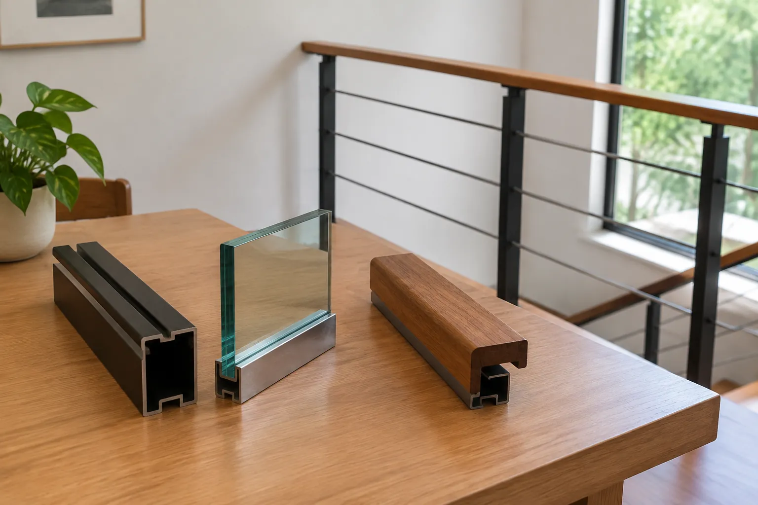 Sampel profil railing.