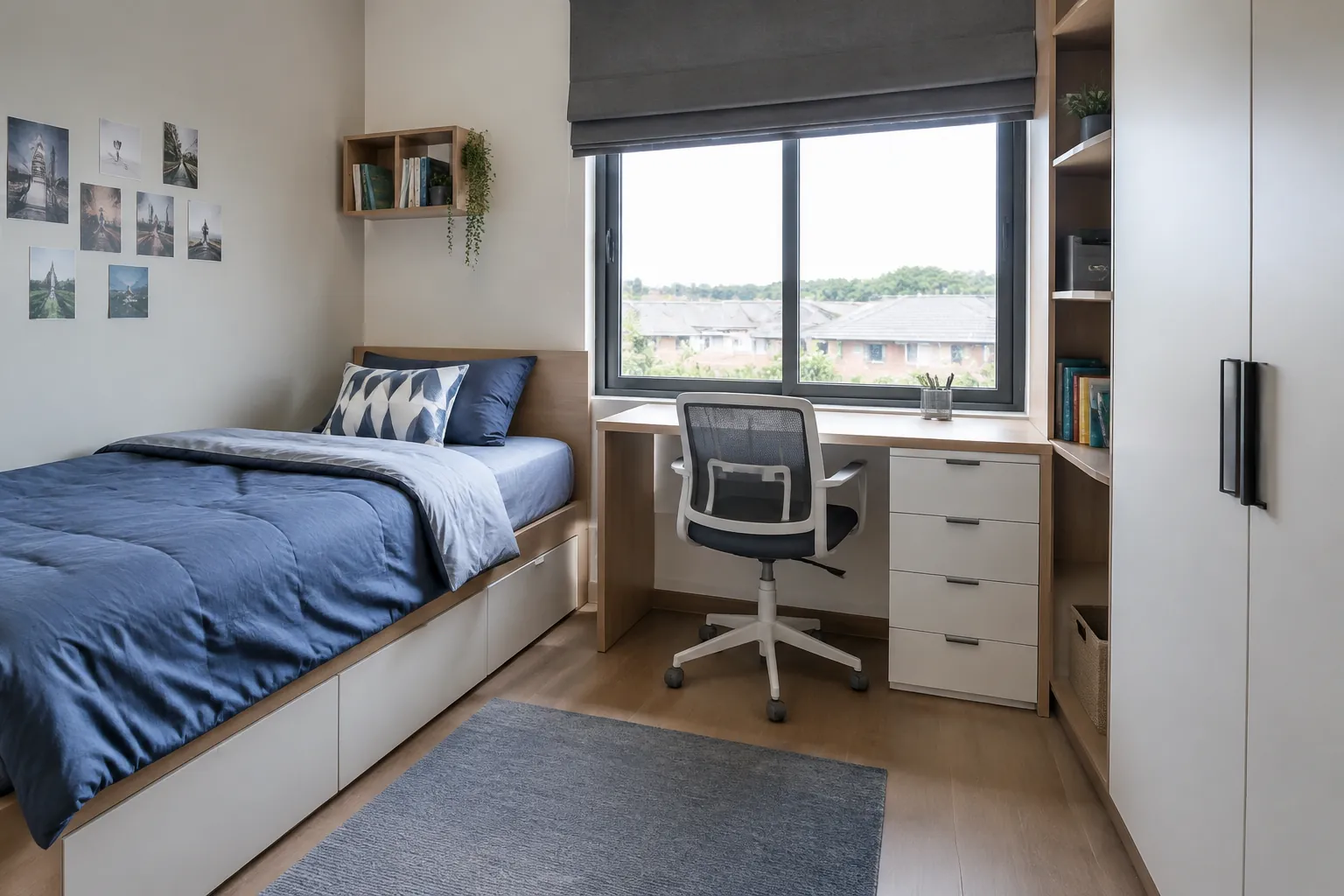 Kamar remaja selesai.