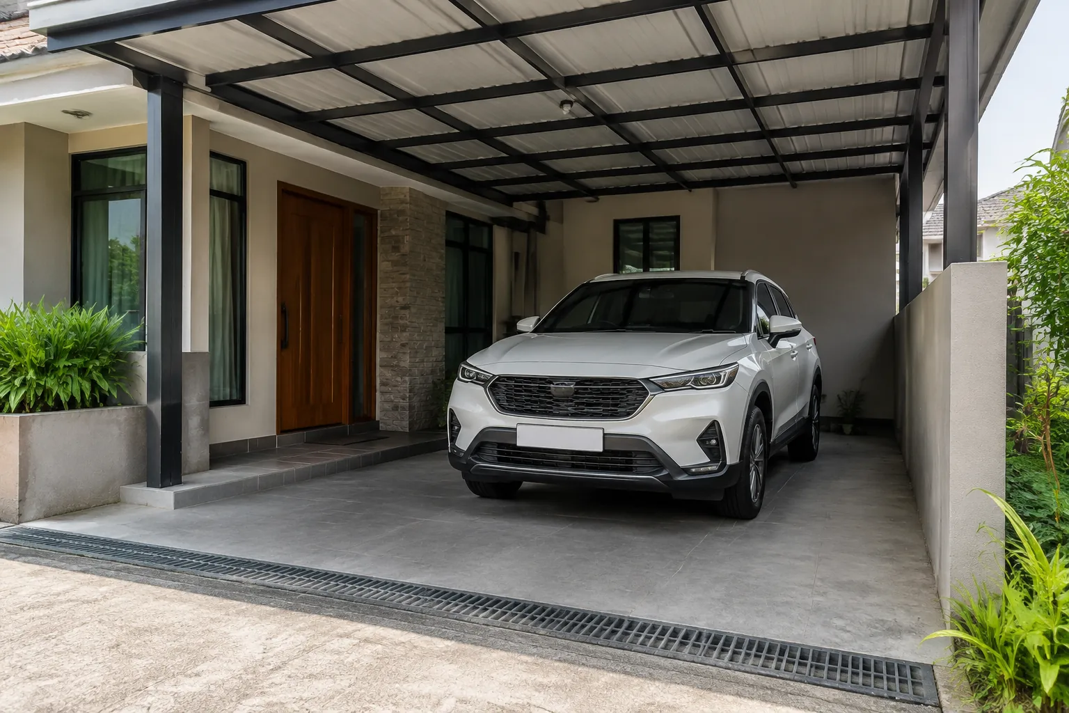 Gambar ilustratif pendamping artikel Kontraktor Renovasi Carport.