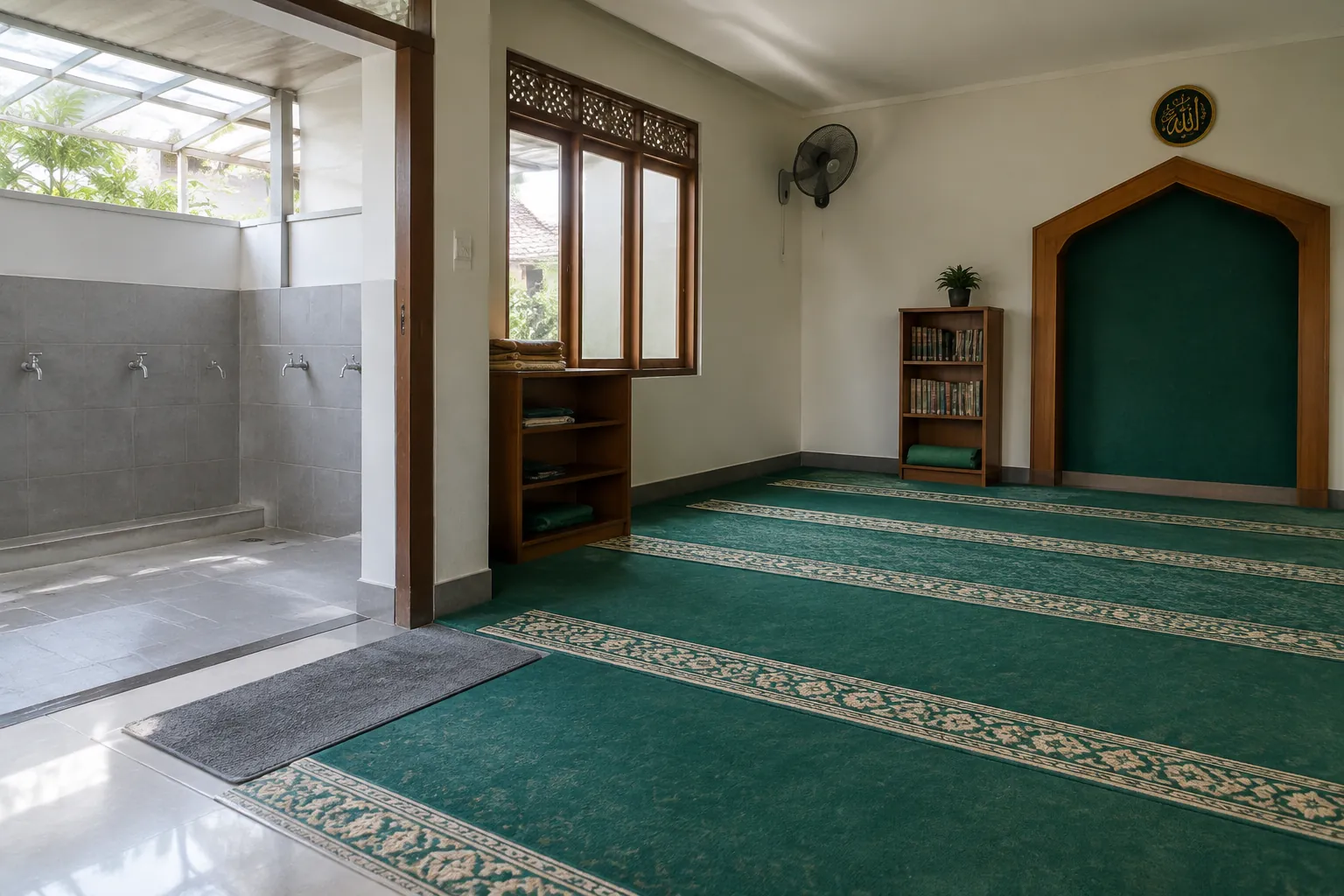 Tempat wudu.