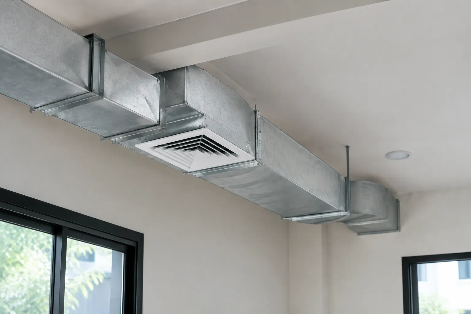 Sambungan ducting.