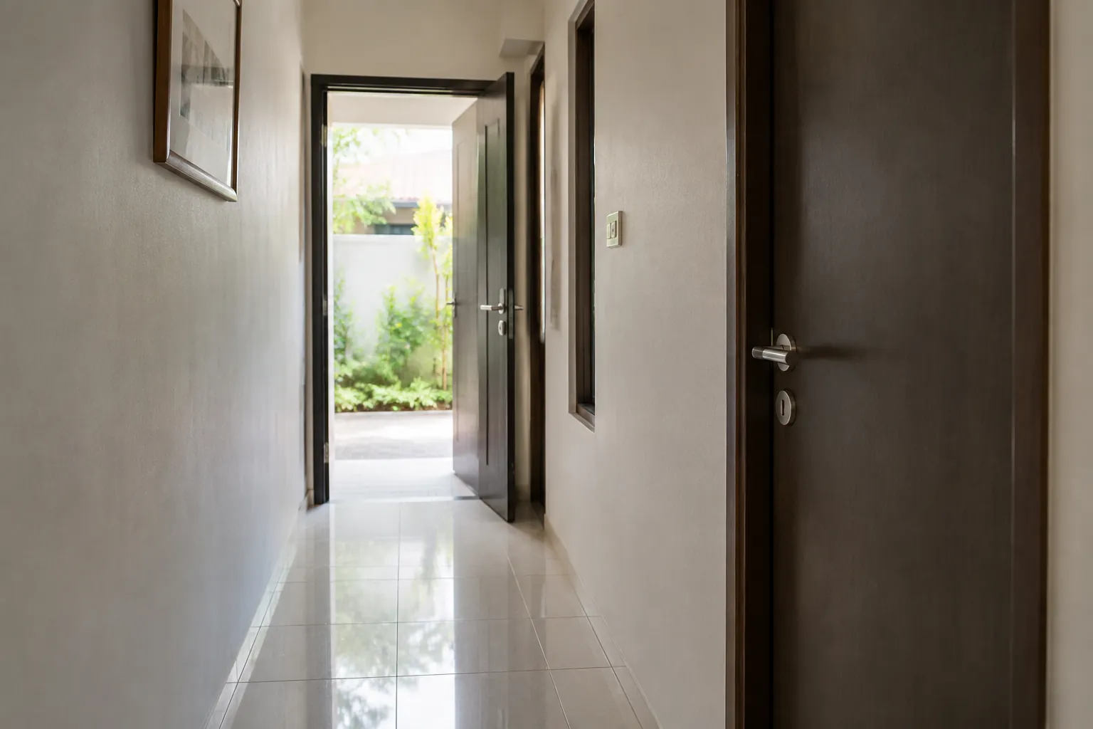 Jalur ke pintu.