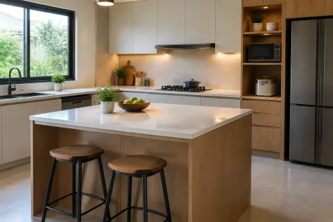 Dapur selesai.