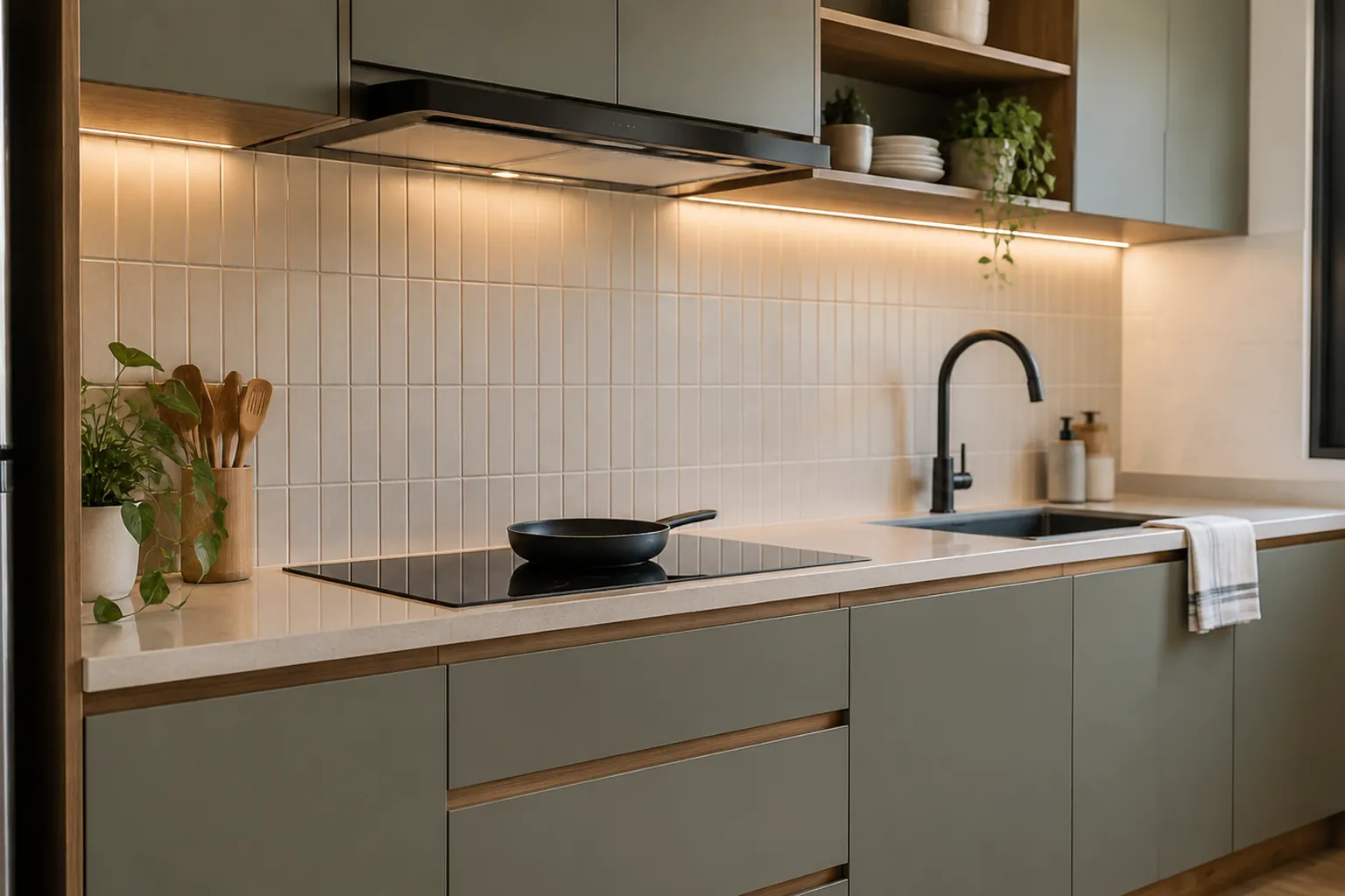 Dapur konvensional.