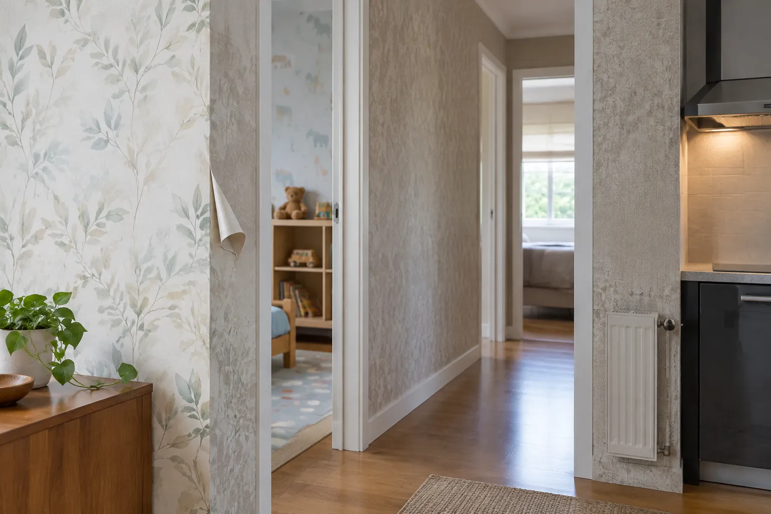 Lorong berlapis wallpaper.