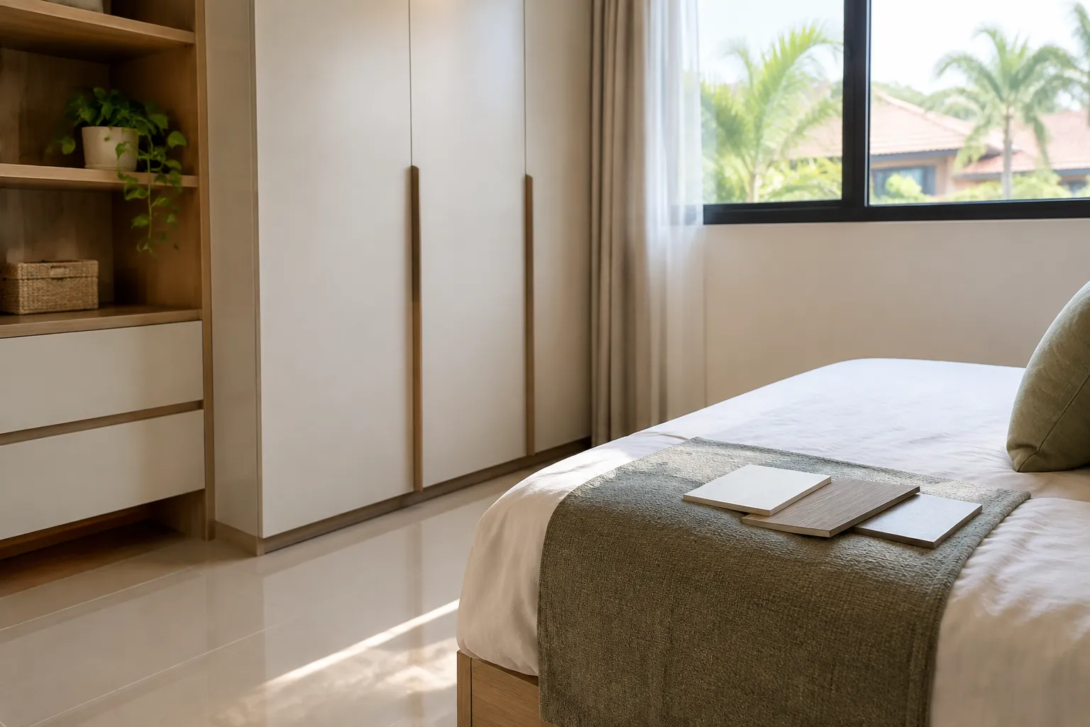 Kamar tidur umum.