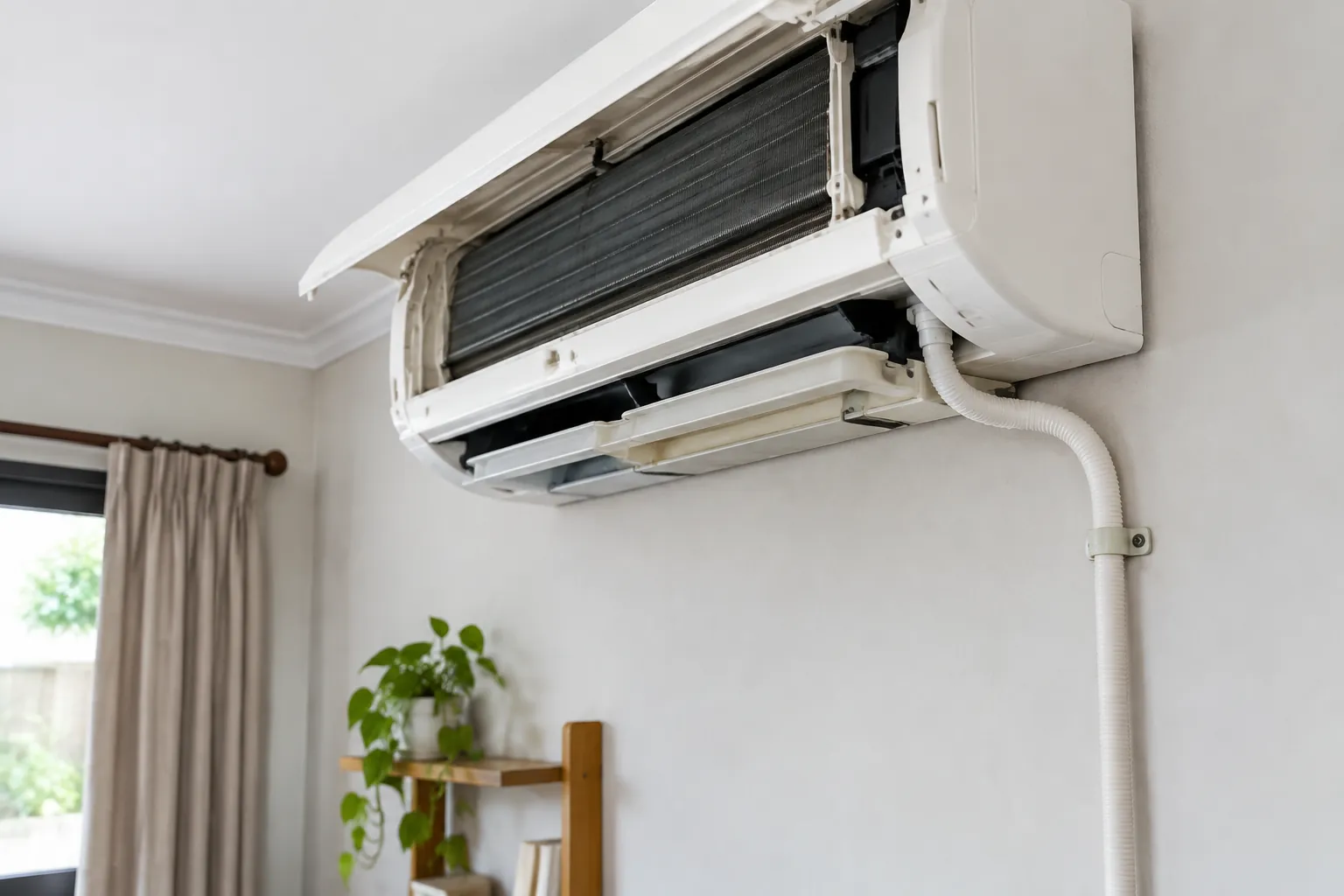 Unit AC dalam ruang.