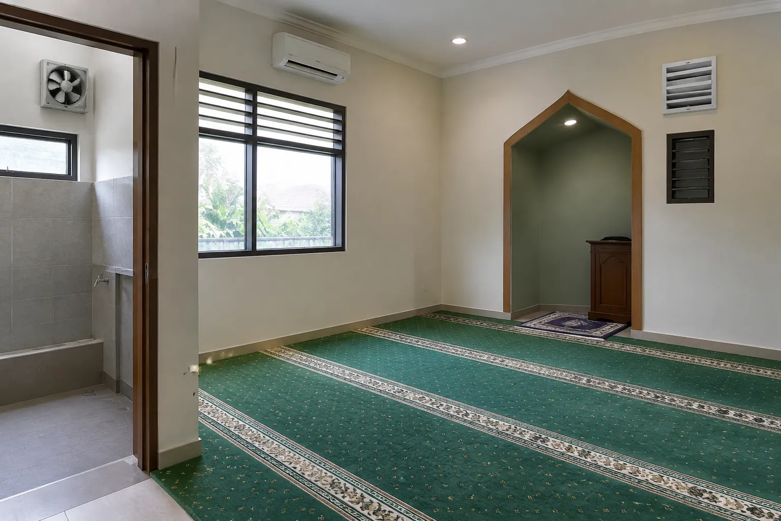 Kisi dan unit pendingin.