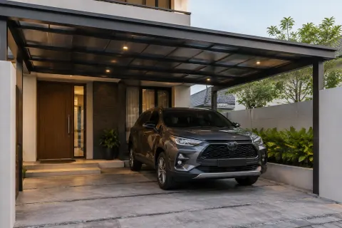 Gambar ilustratif pendamping artikel Biaya Smart System Carport.