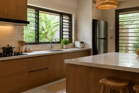 Dapur konvensional.