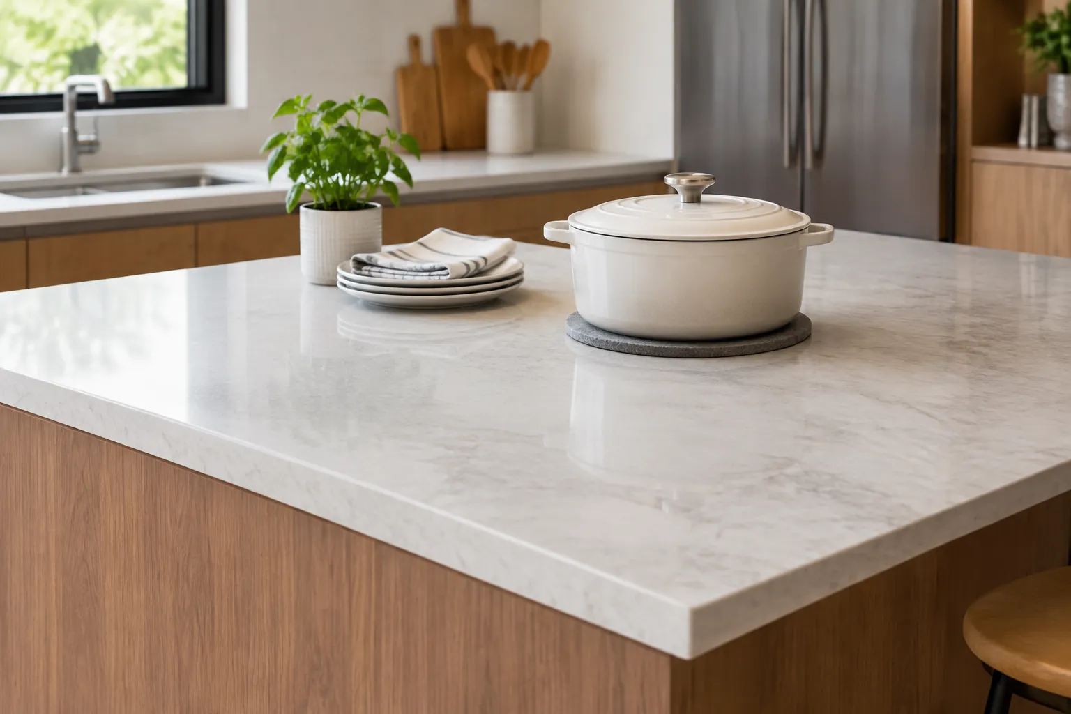Countertop dapur.