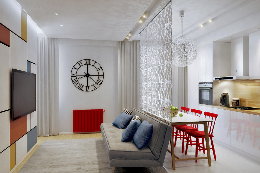 interior apartemen kecil dan keren