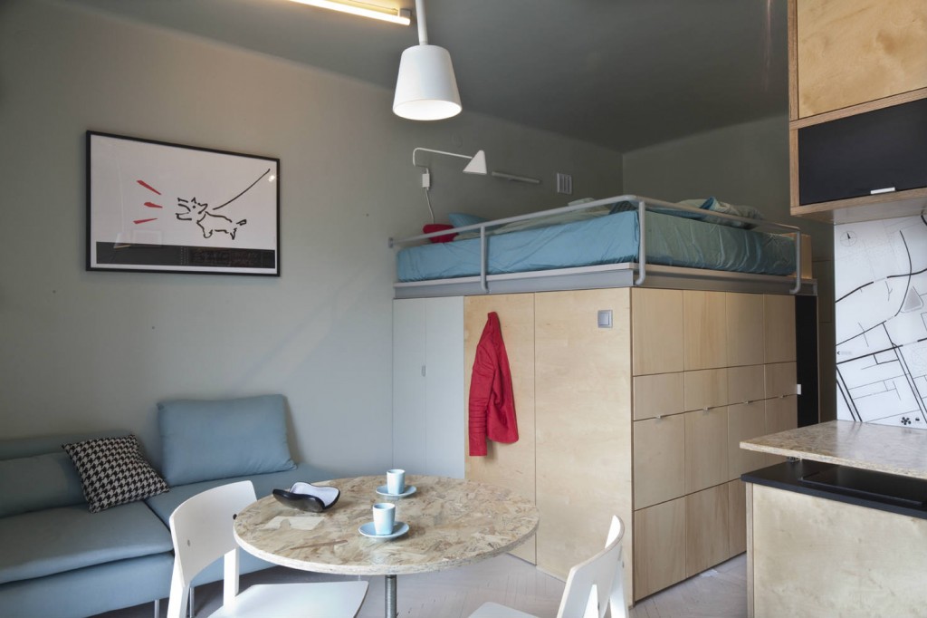interior apartemen kecil dan keren