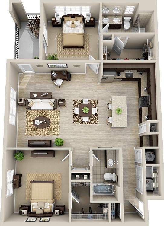 interior apartemen