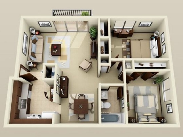 interior apartemen