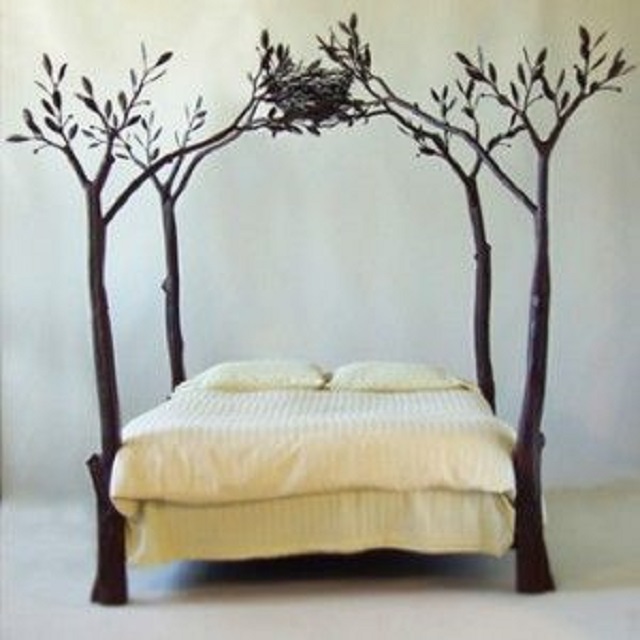 frame tempat tidur sarang burung