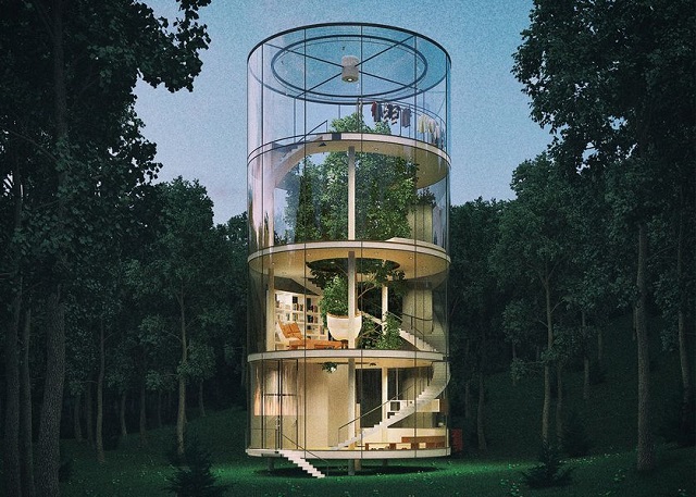 Rumah unik tubular