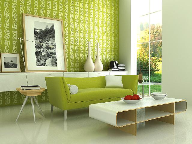 green furniture