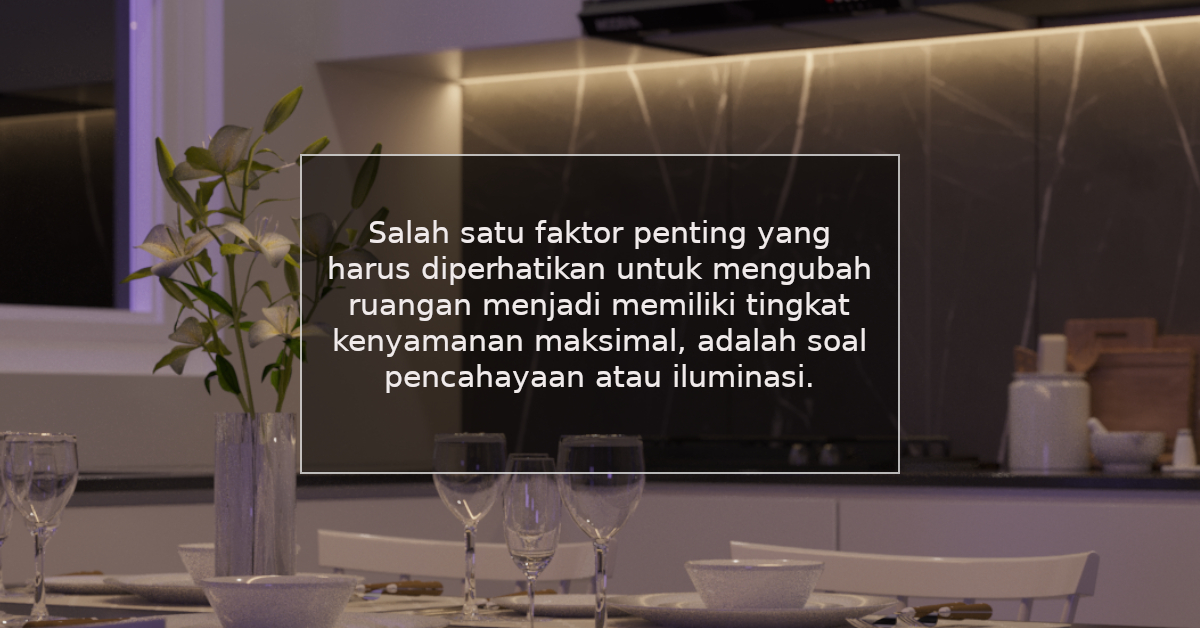 pencahayaan ruangan