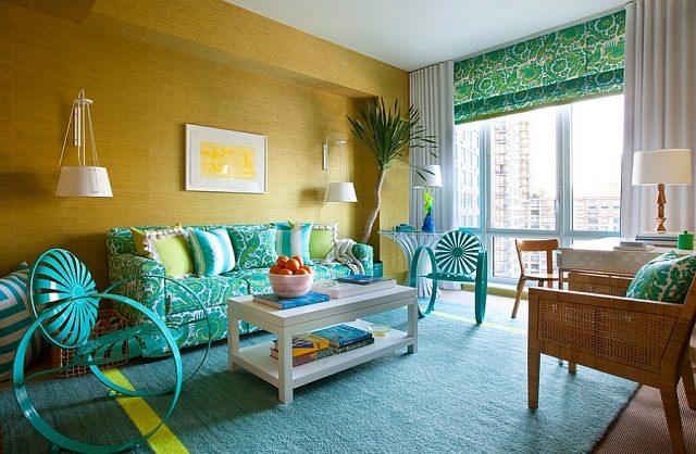 pilihan warna cat interior rumah