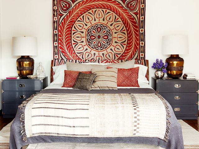 dekorasi kamar bohemian