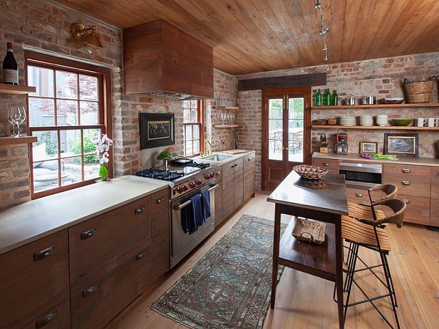 Desain Dapur Rustic, Cara Hadirkan Suasana Pedesaan Ke Ruang Dapur
