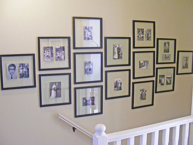 elemen wall art; frame foto dalam desain interior
