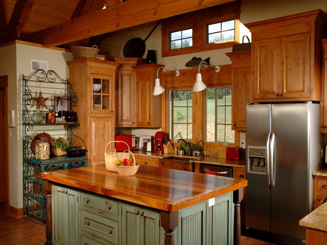 desain dapur tradisional