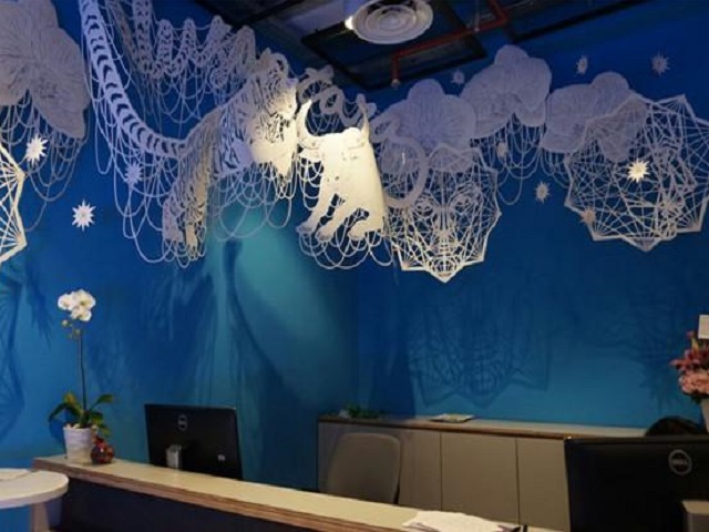 desain kantor facebook