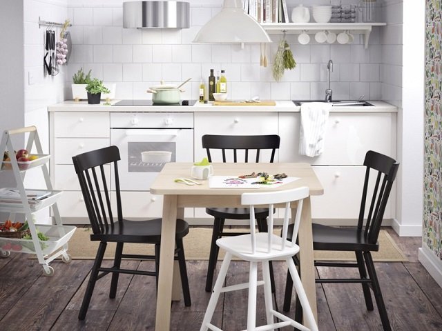 interior dapur ruang makan