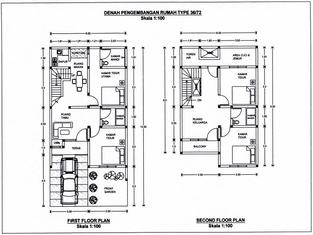 desain rumah tipe 36 2 lantai desain rumah tipe 36 2 lantai
