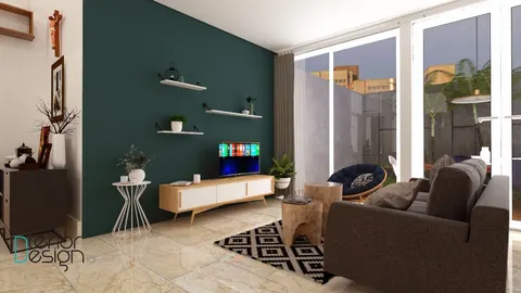 interior ruang keluarga
