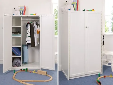 Desain Lemari Pakaian Skandinavia, Furniture Simpel dan Minimalis untuk Hunian Modern