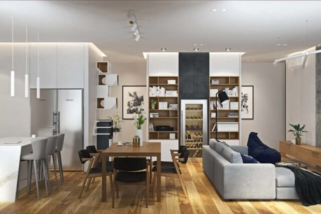 pilihan warna interior rumah