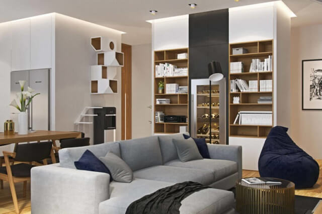 pilihan warna interior rumah
